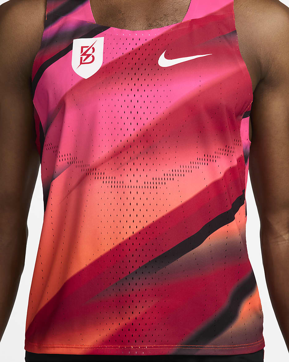 Nike vest red best sale